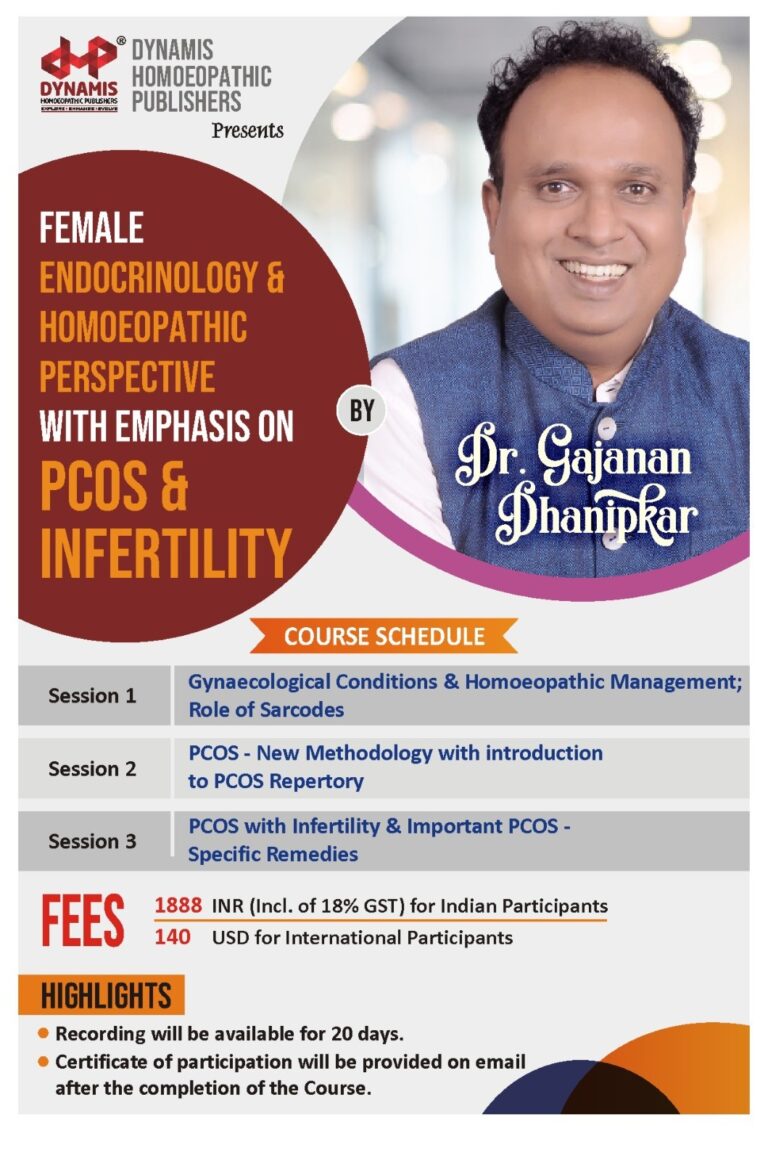 Homoeopathic Perspective on PCOS & Infertility.