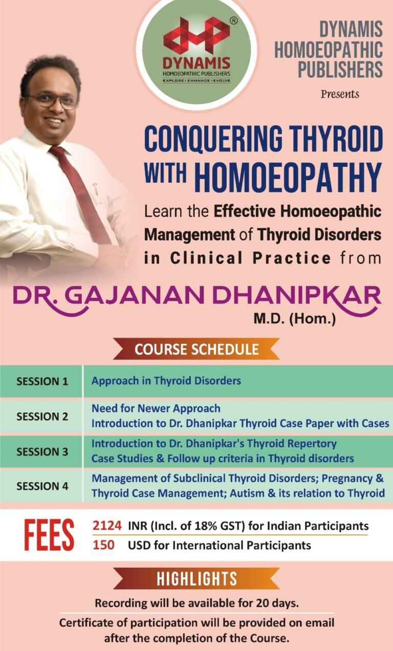 Conquering Thyroid with Homoeopathy