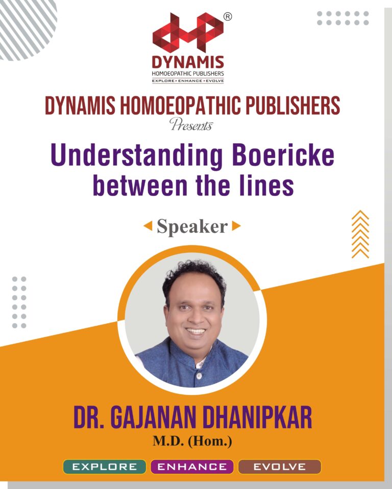 UNDERSTANDING BOERICKE BETWEEN THE LINES