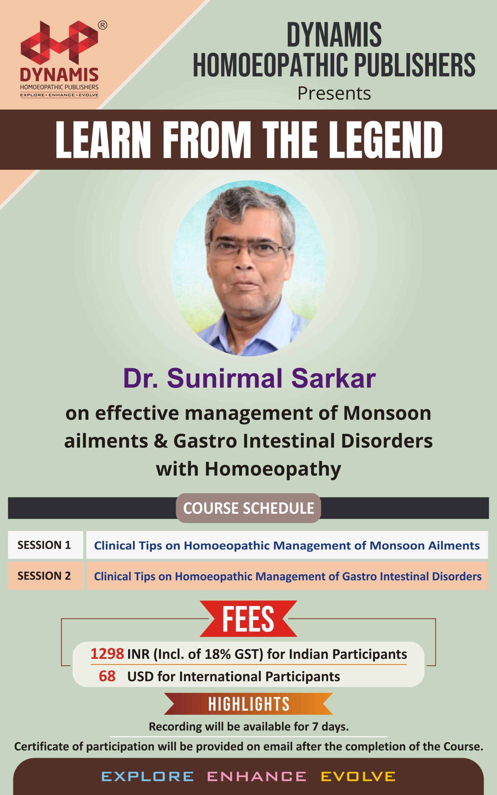 LEARN FROM THE LEGEND (Monsoon & GIT)